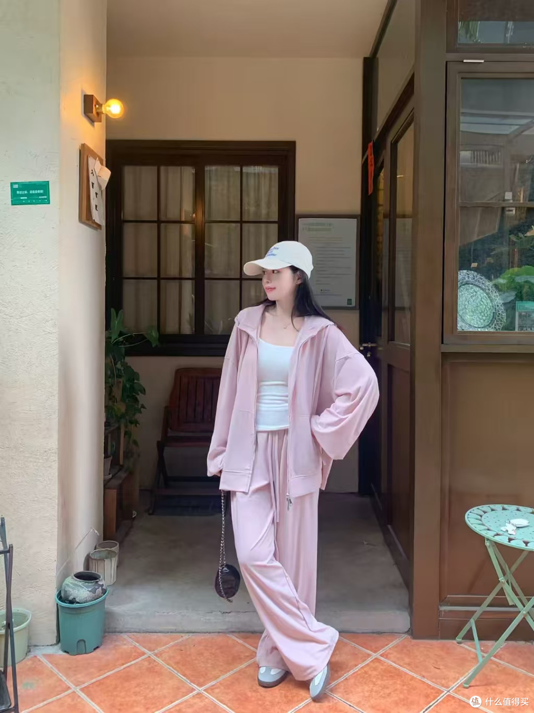 superniniyy 秋款莱赛尔天丝套装，慵懒连帽卫衣 + 阔腿裤✨