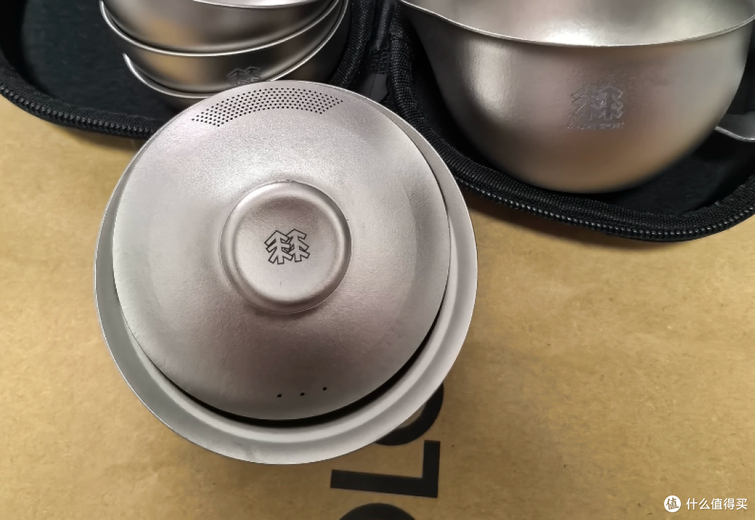 可隆消费五千赠送的纯钛茶具套装,二手鱼目前最低168算不算捡漏