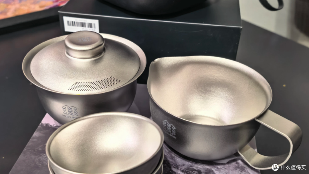 可隆消费五千赠送的纯钛茶具套装,二手鱼目前最低168算不算捡漏