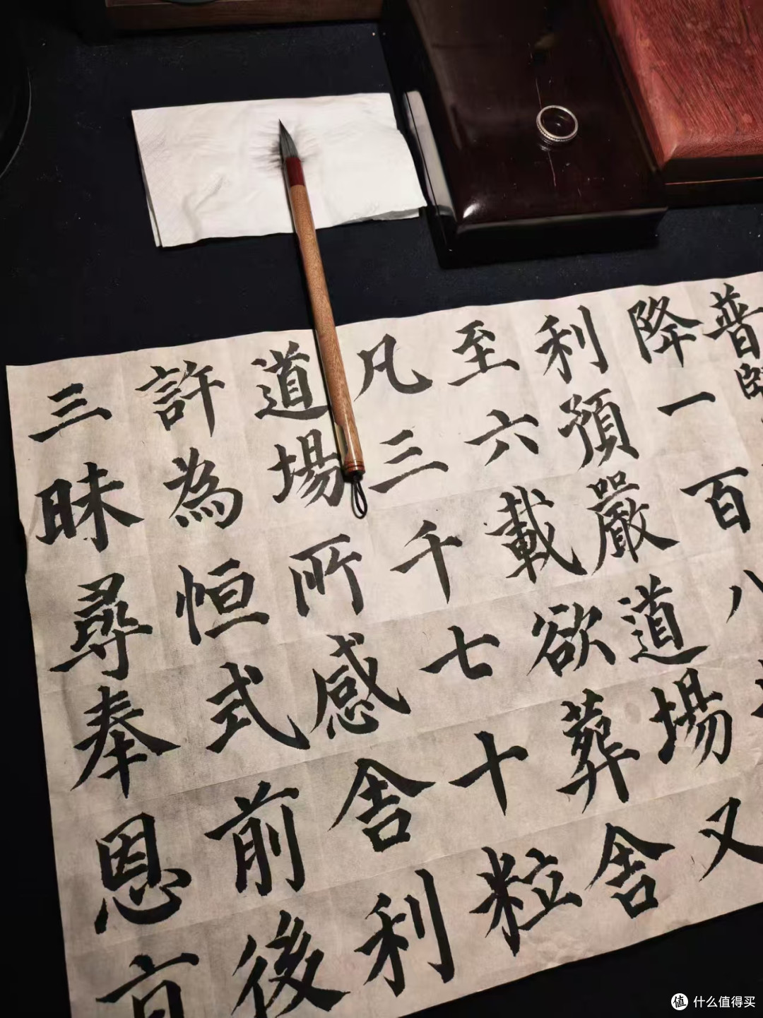 荣宝斋自制测试徽墨，安徽绩溪古法手工墨锭🖌️