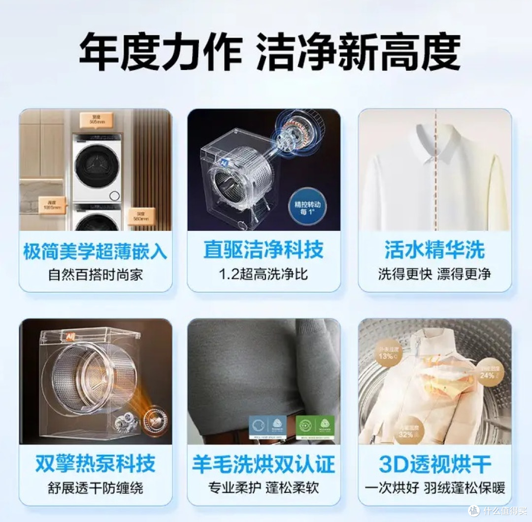 海尔云溪376W洗烘套装评测