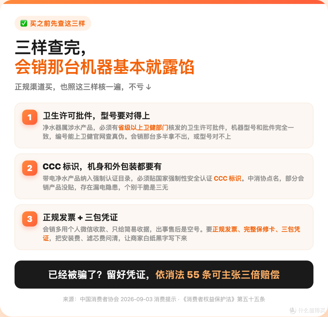 净水器"免费检测"能信吗?中消协说一根铁棒就能让水变脏