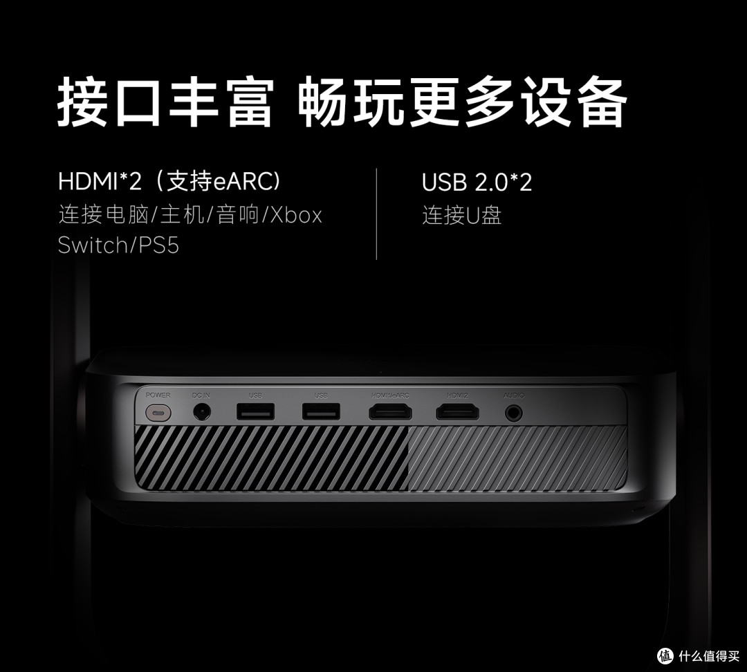 Z7X 4K激光版接口布局