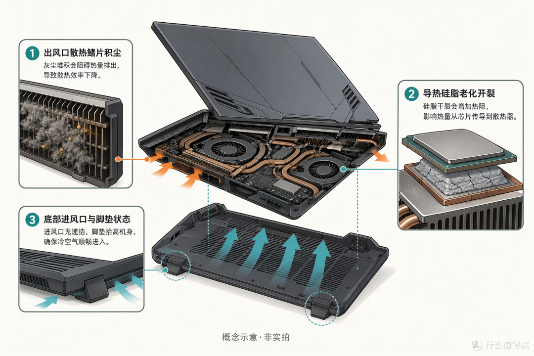 游戏本跑到90度,先别急着买散热器