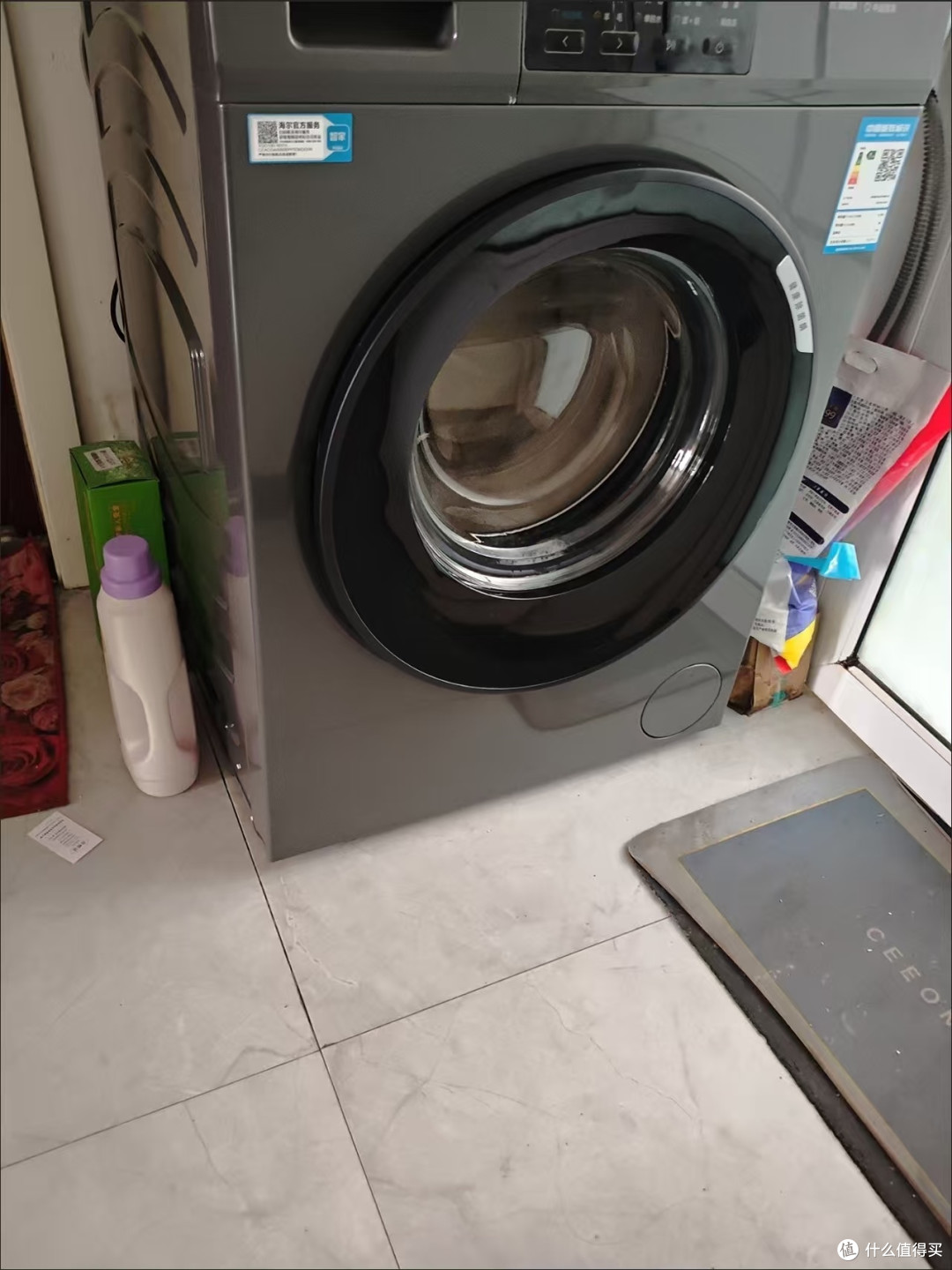 海尔双喷淋洗衣机多孩家庭