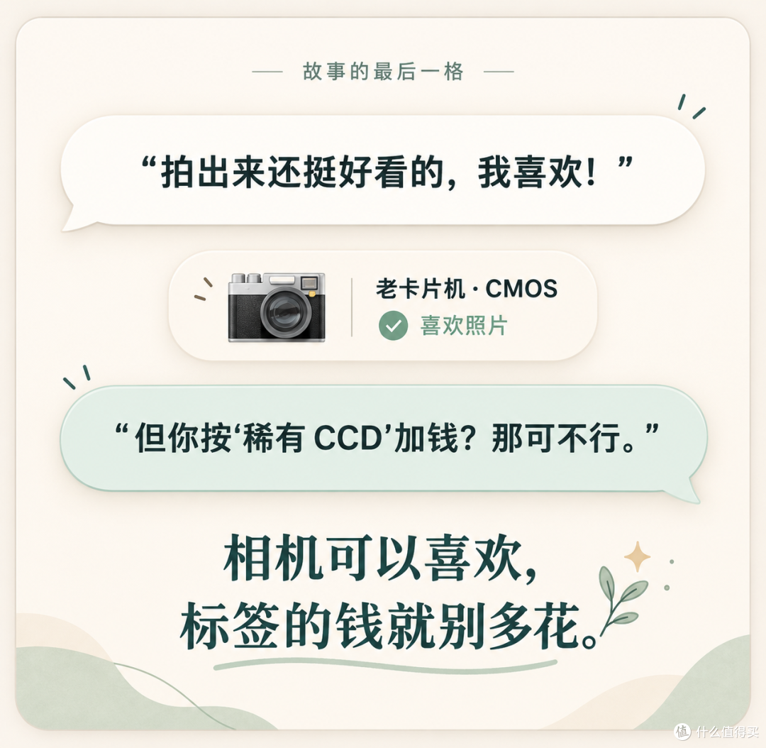 卖家写着“复古CCD”, 就真是CCD?