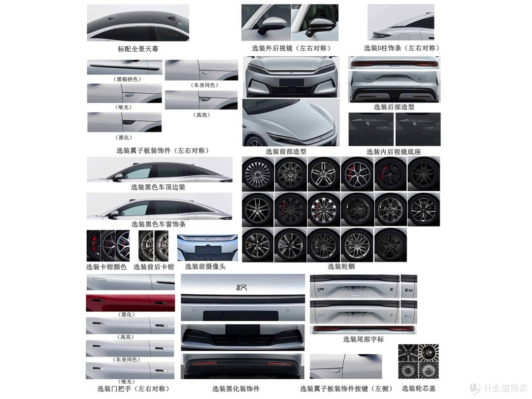 全新一代比亚迪汉申报图曝光!外观造型精致运动,纯电+插混动力