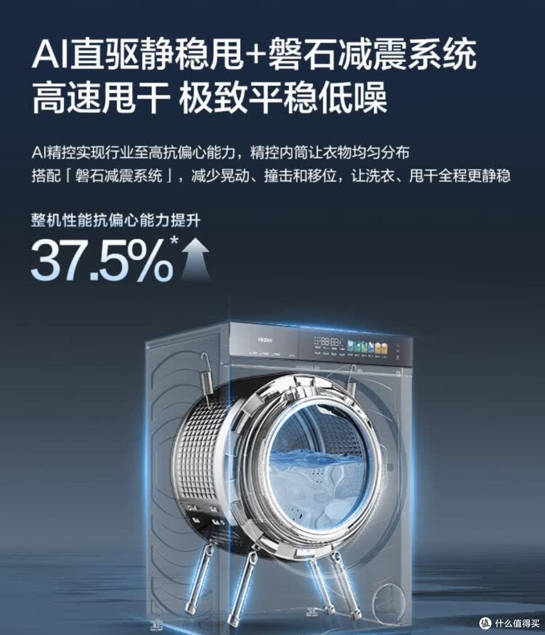 海尔云溪5.0标准版洗烘一体机试评:12kg大容量到底值不值得买?