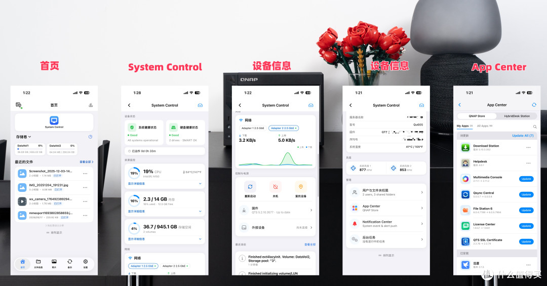 忘掉说明书吧!威联通QU605+QuONE,用起来和手机一样