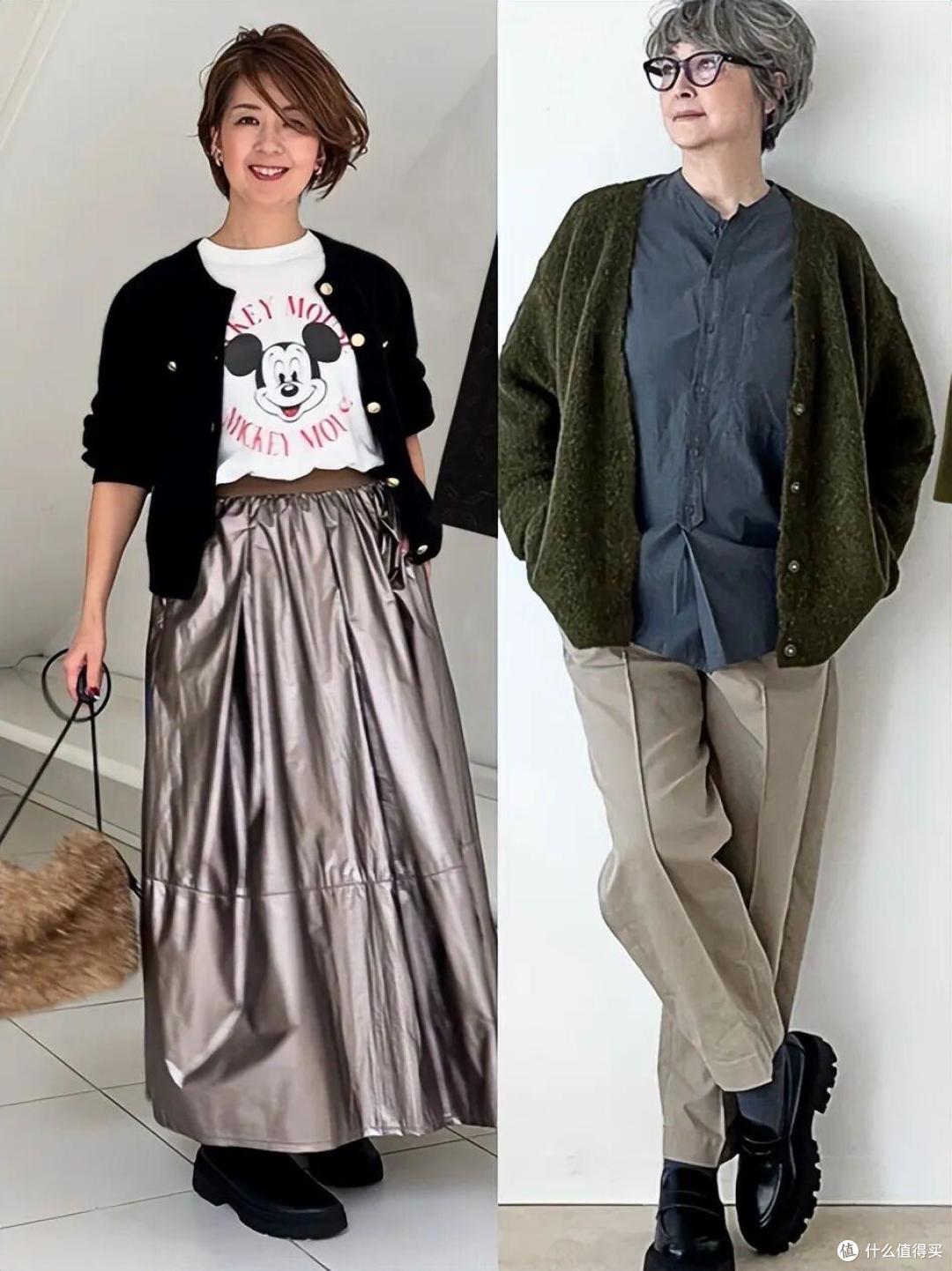 不建议:50多岁的女人穿这3种秋装,自以为洋气,实际上显老油腻