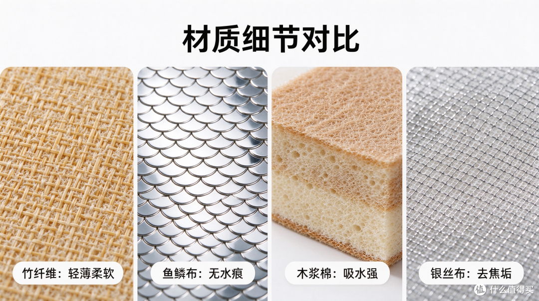 实测 5 款热门厨房抹布!去油不掉毛耐打横向对比,大扫除不踩坑