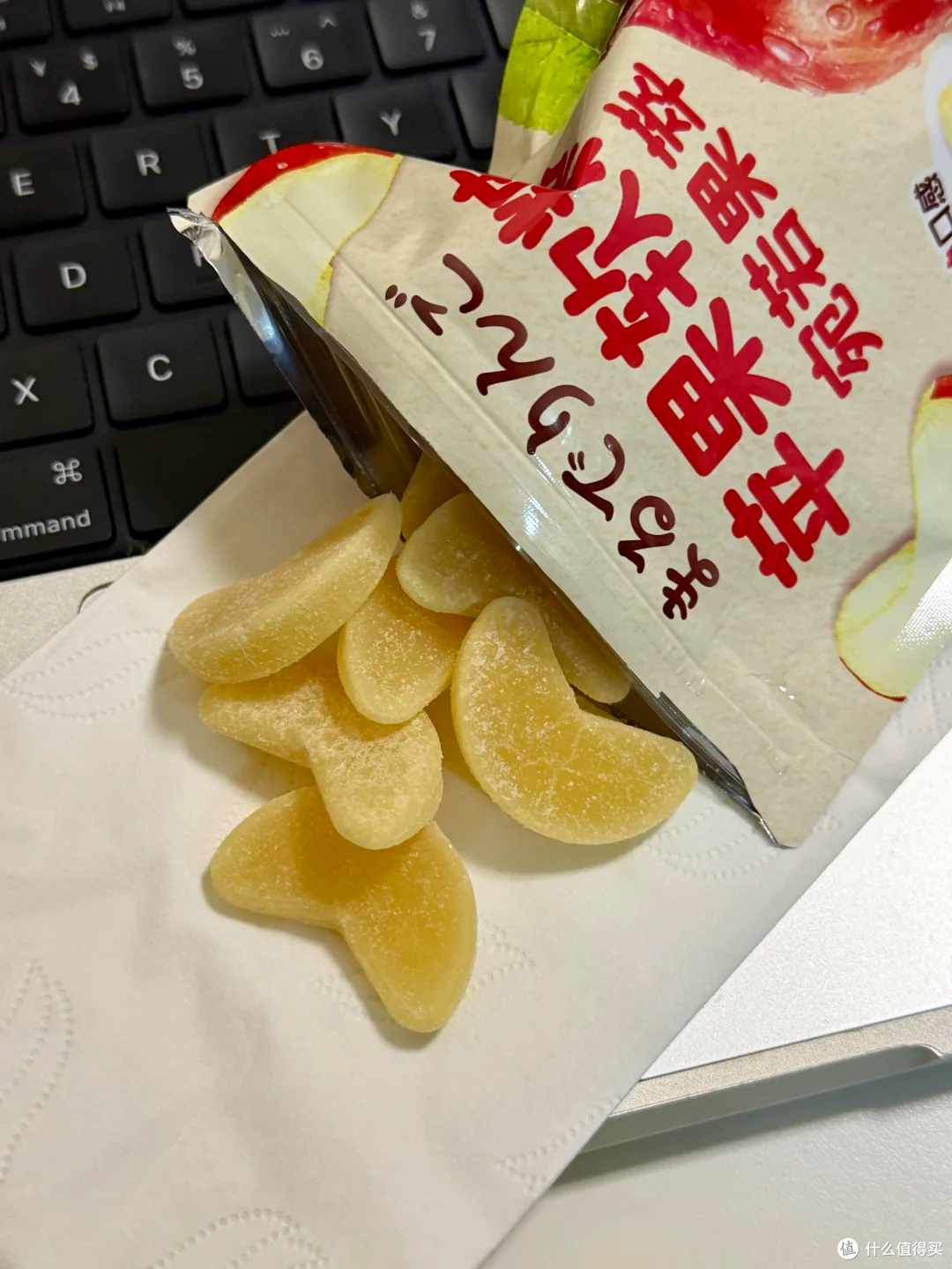 不二家新品宛若果萃苹果软糖 61g，果味 QQ 糖果🍎