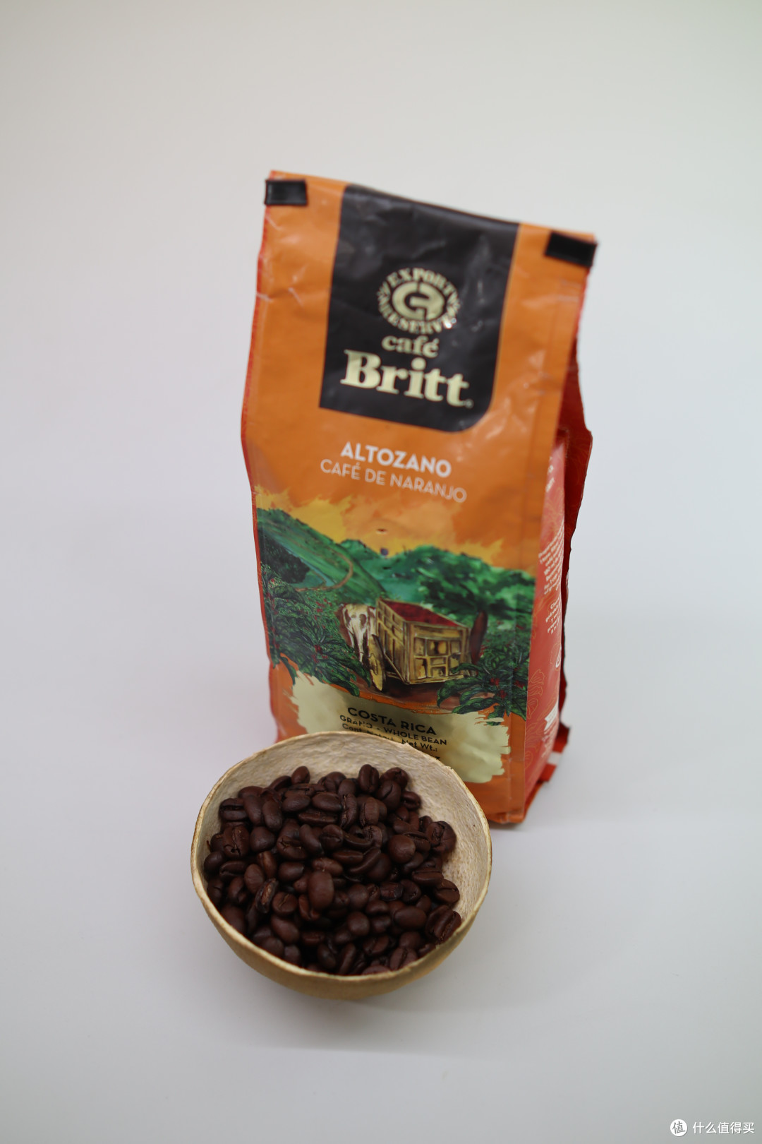 外行替你喝咖啡S26H54 Café Britt NARANJO SOE 深烘 意式咖啡豆