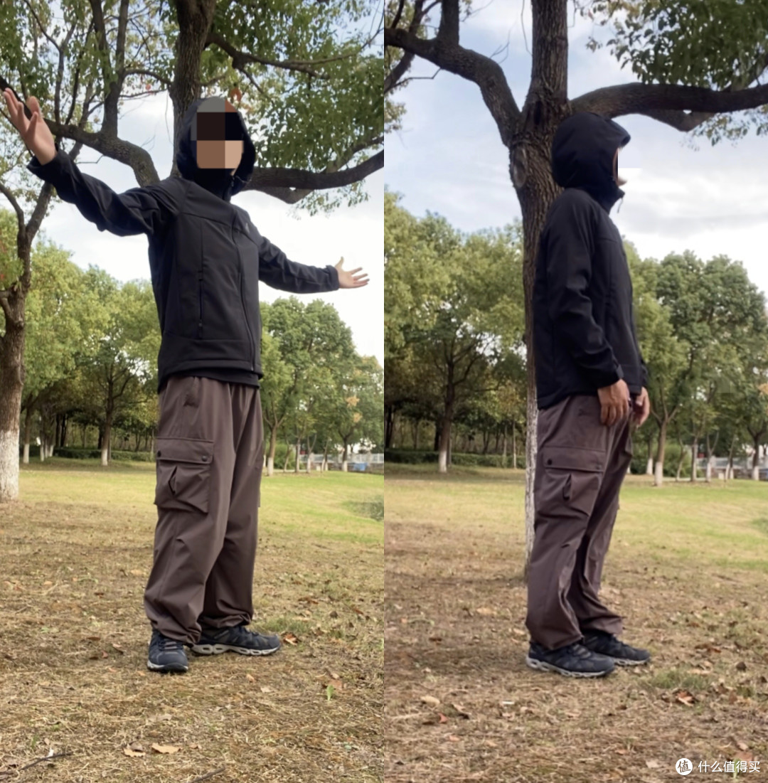 户外本人上脚效果