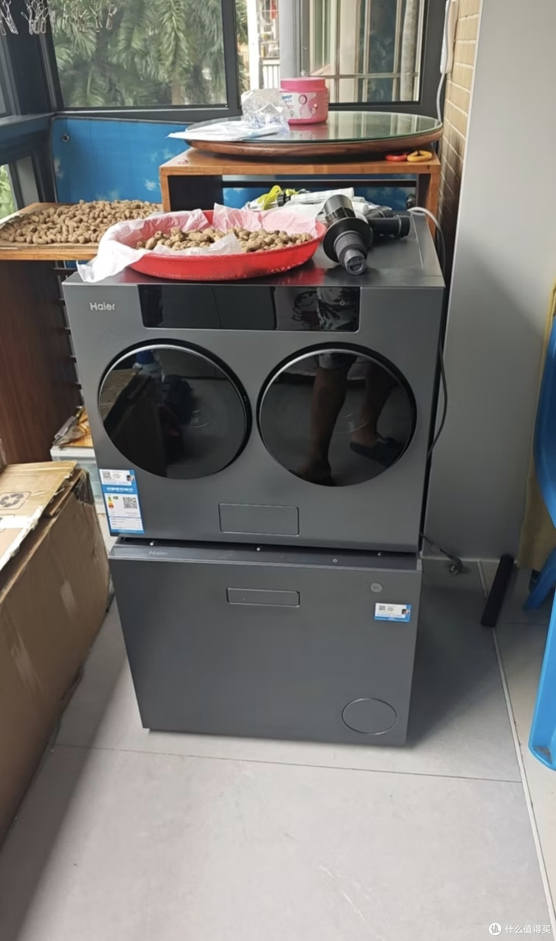 海尔云溪CP筒桌面洗衣机实测:小户型贴身洗护神器