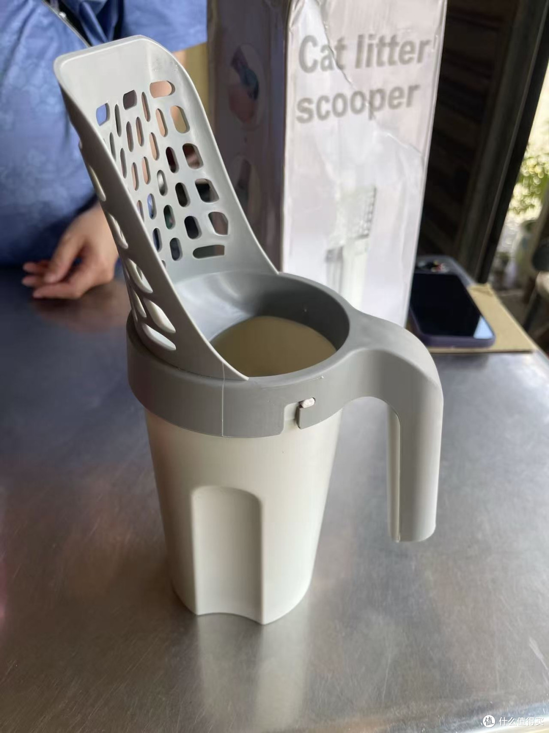 猫砂专用铲缝隙设计不浪费砂