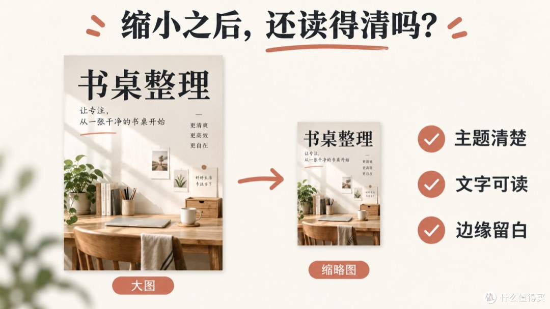 大幅封面与缩略图状态的对照