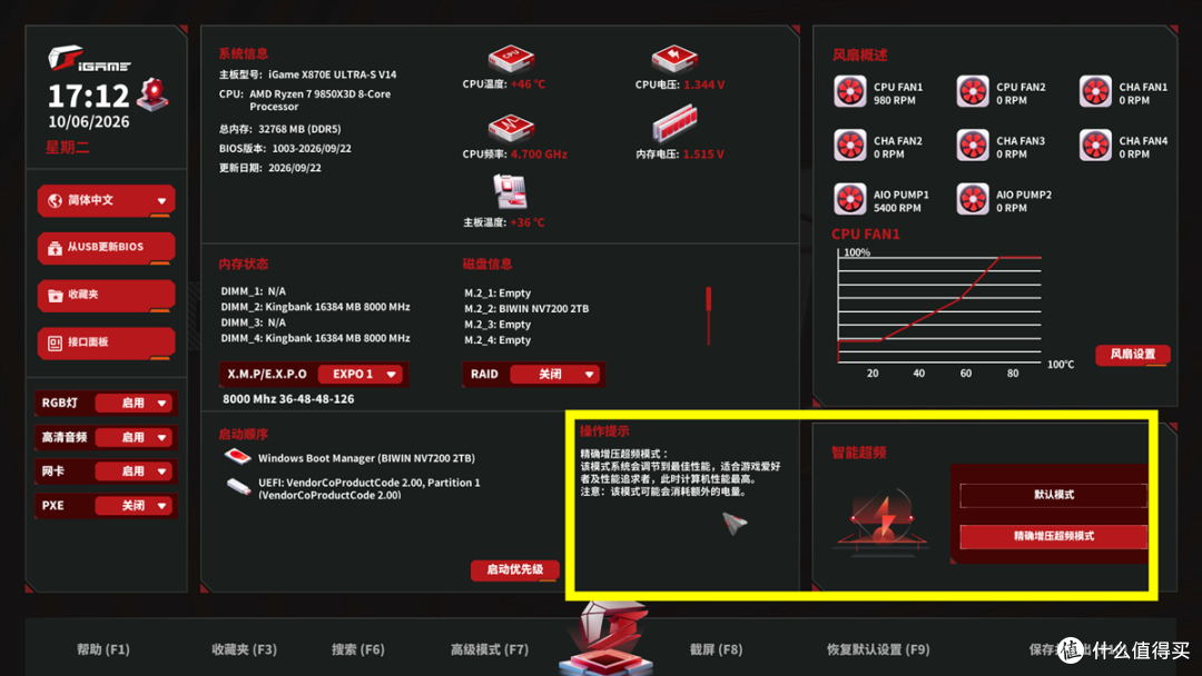 越级挑战御三家!七彩虹iGame X870E Ultra S主板首发体验