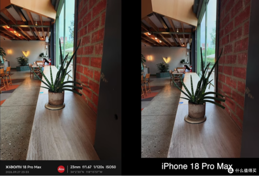 小米18 Pro Max和iPhone18 Pro Max影像对比,5张照片看出差距