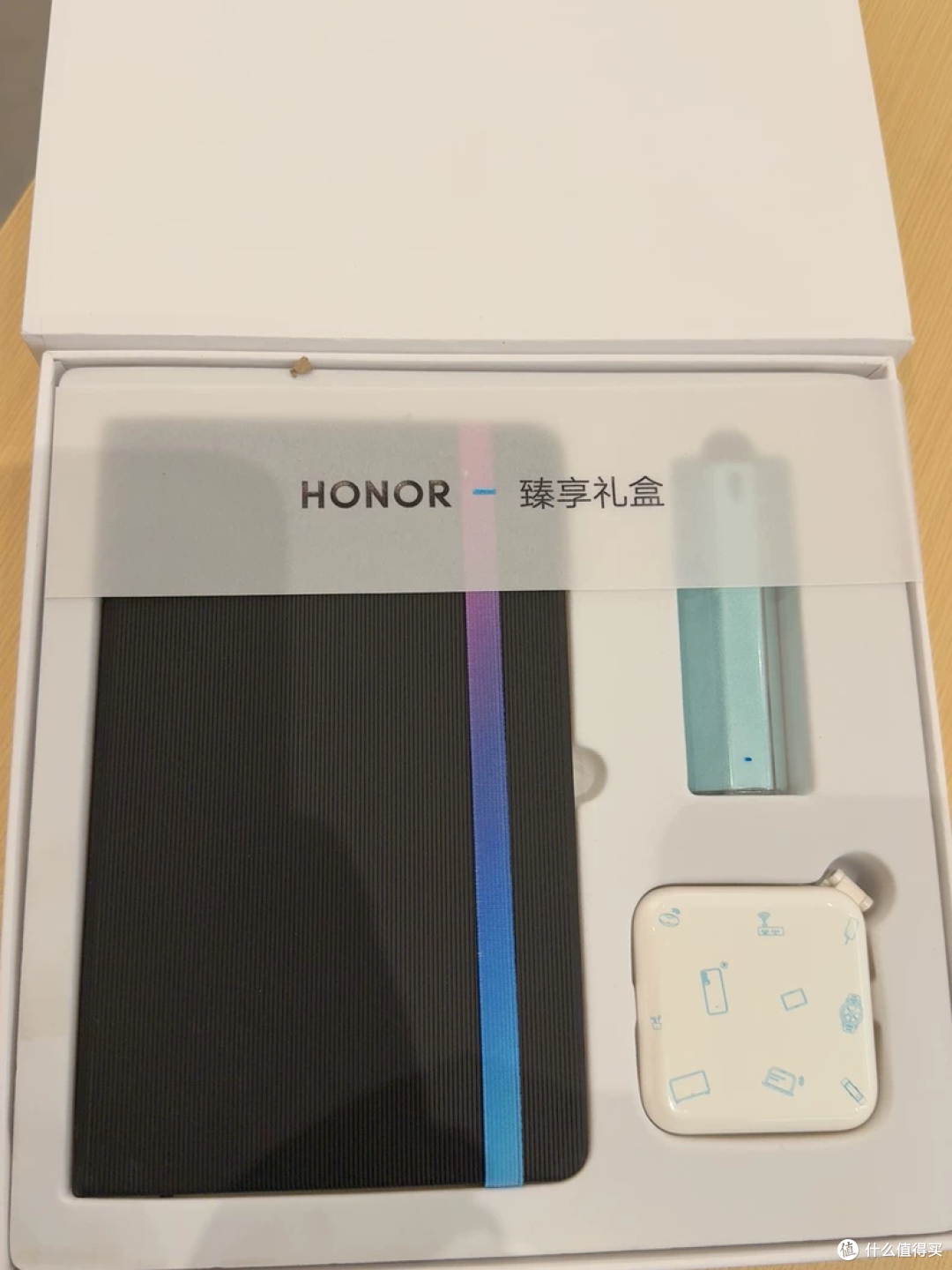 荣耀臻享礼盒三件套19元，二手鱼有料！折算下来1件6.3元