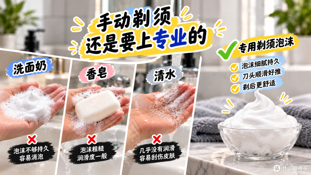 8元到35元,五款平价剃须泡沫横评,谁更值得买?