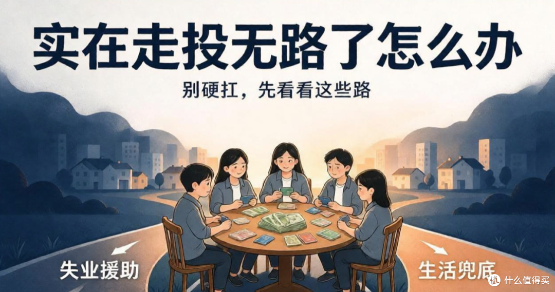实在走投无路了,怎么办?这些国家兜底政策全部免费,建议收藏!