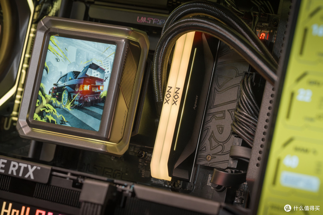 精致M-ATX钢炮—乔思伯D33_七彩虹B850M Ultra_影驰RTX5070Ti HOF