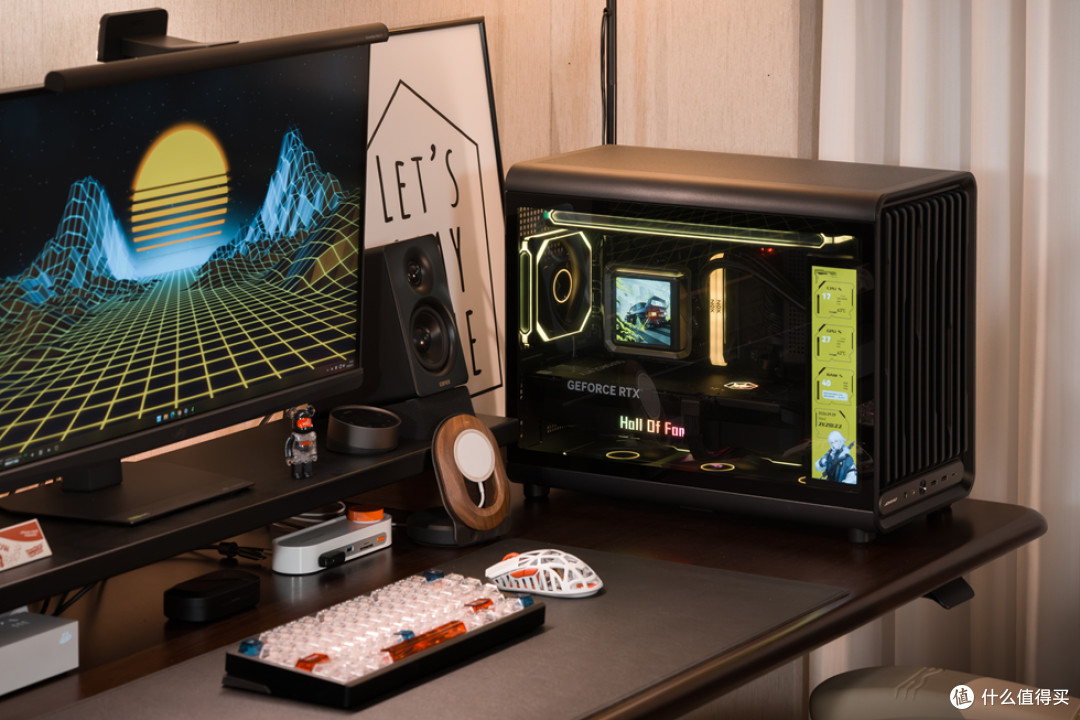 精致M-ATX钢炮—乔思伯D33_七彩虹B850M Ultra_影驰RTX5070Ti HOF
