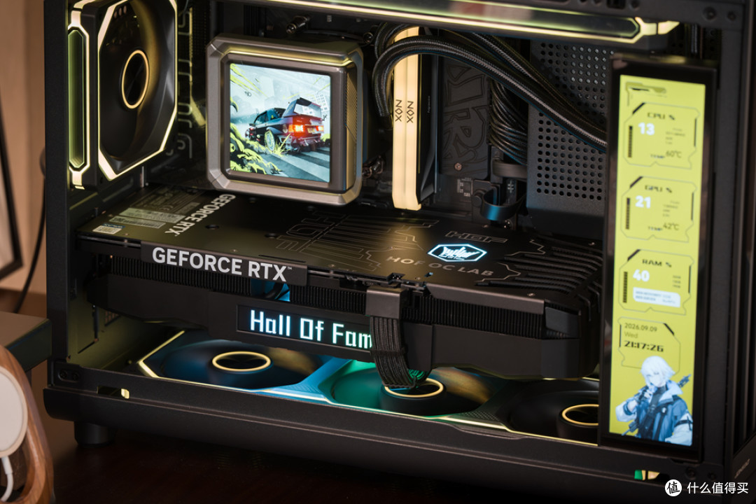 精致M-ATX钢炮—乔思伯D33_七彩虹B850M Ultra_影驰RTX5070Ti HOF