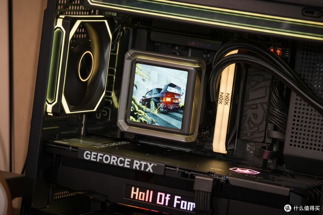 精致M-ATX钢炮—乔思伯D33_七彩虹B850M Ultra_影驰RTX5070Ti HOF