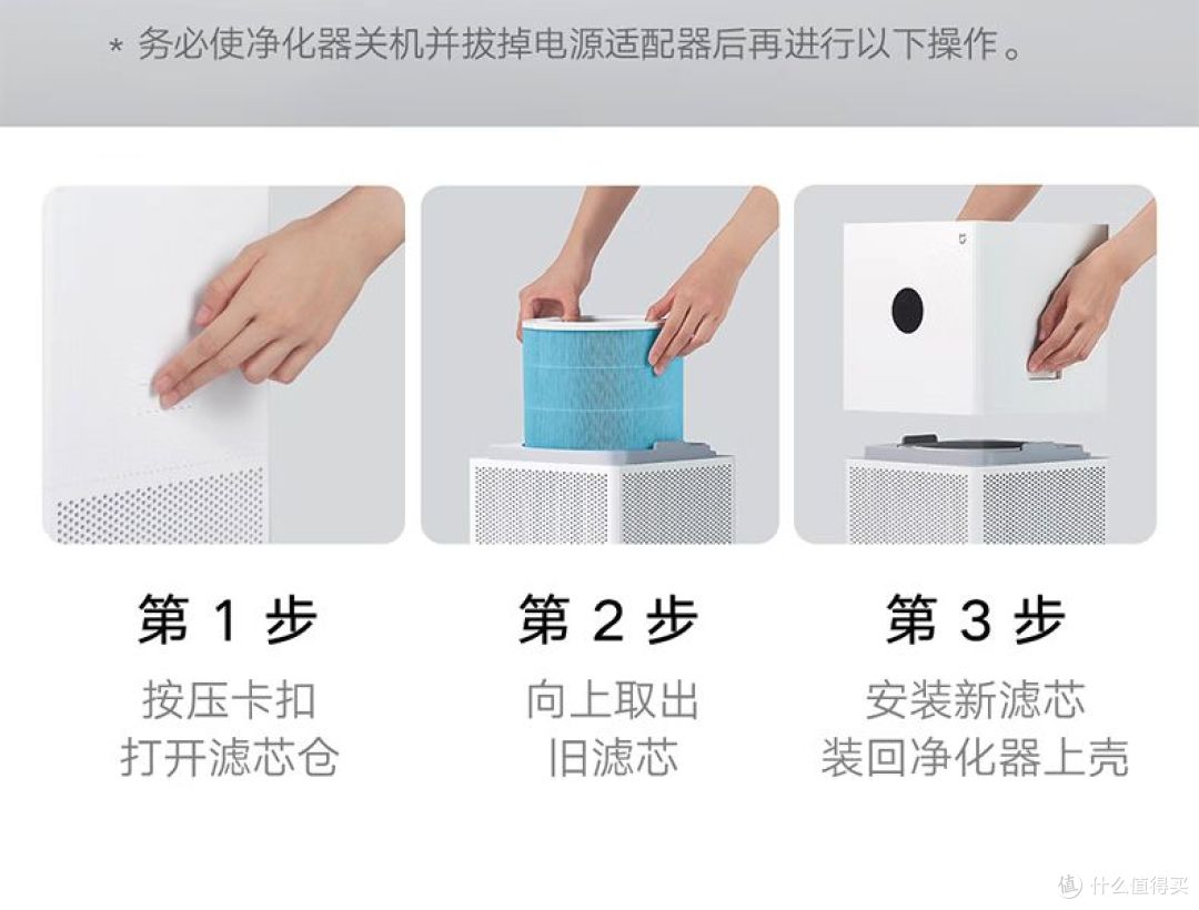 京东商品页示意：4 Lite换芯步骤