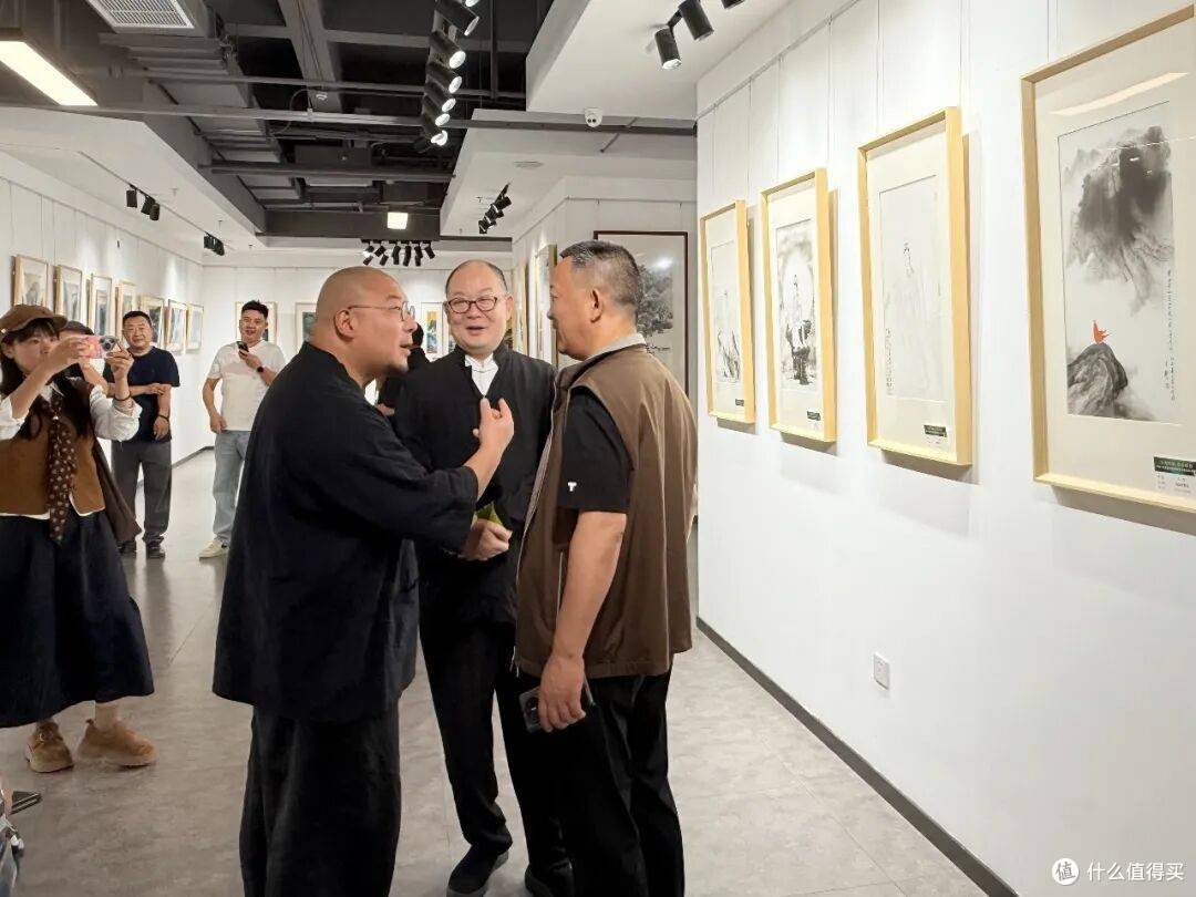 大风再起 泼彩双传 王轩·聂振文泼墨泼彩双人展巡回展宜兴站开幕