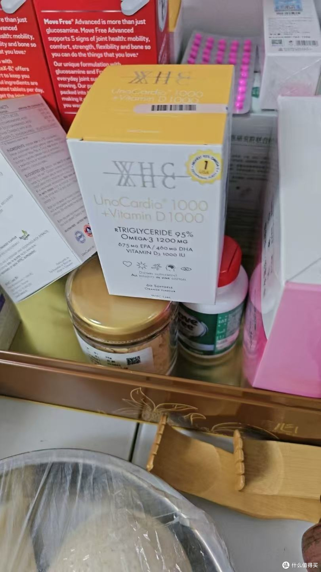WHC小金蛋鱼油开盒第一印象迷你胶囊好吞服