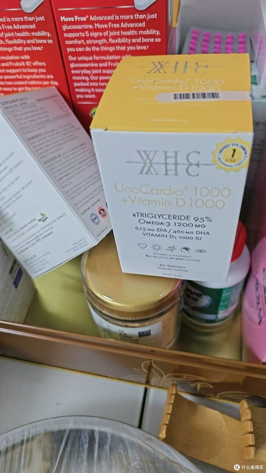 WHC小金蛋鱼油开盒第一印象迷你胶囊好吞服