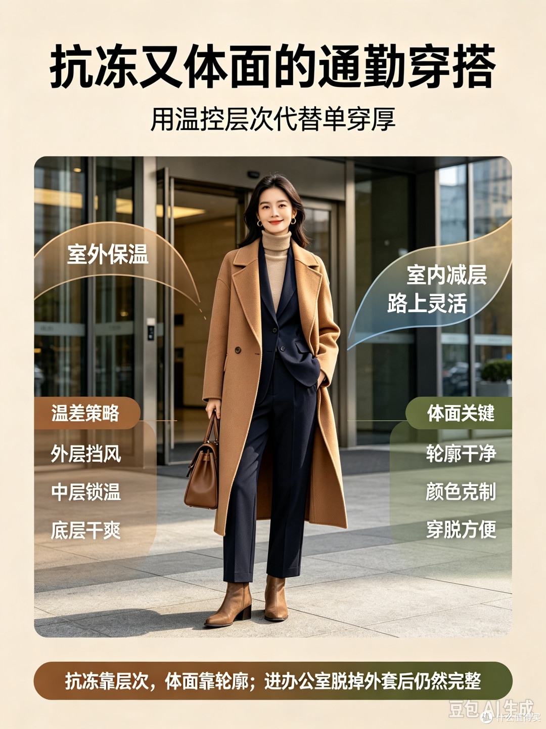 秋冬通勤分层穿搭指南