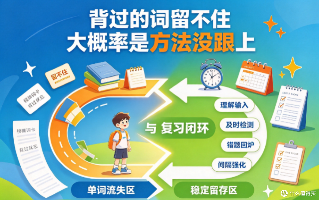 背过的词留不住 大概率是方法没跟上