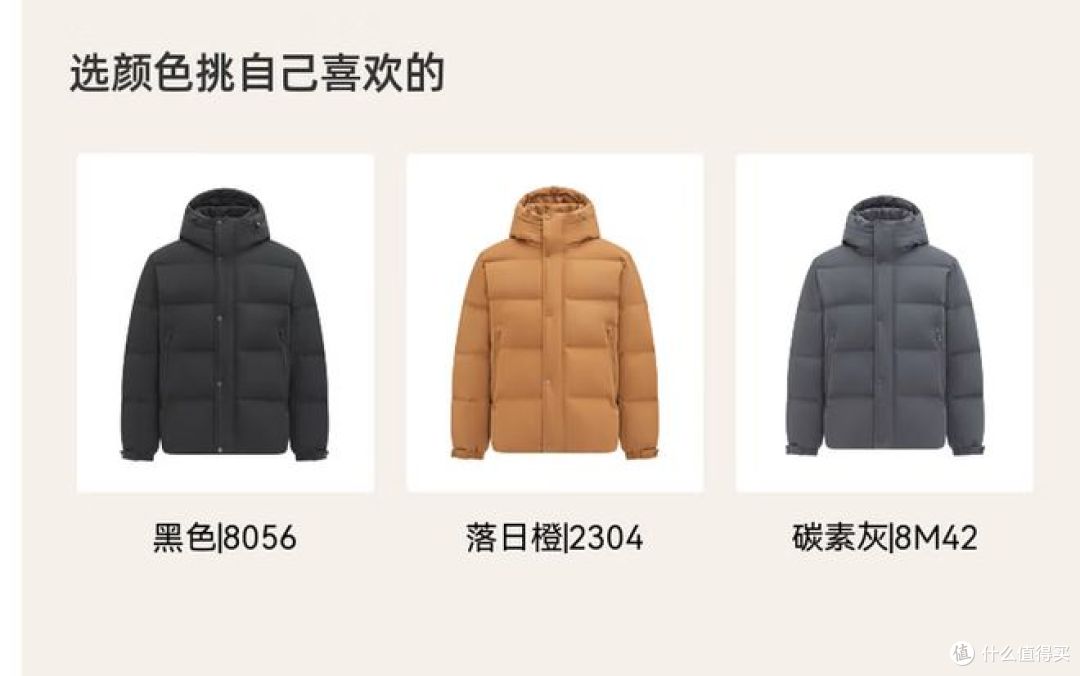 雪中飞新版男款 H 版型连帽高充绒羽绒服,打工人冬日优选