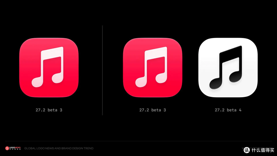 iOS 27.2 RC今晨推送:Apple Music图标换黑白,引发大量吐槽