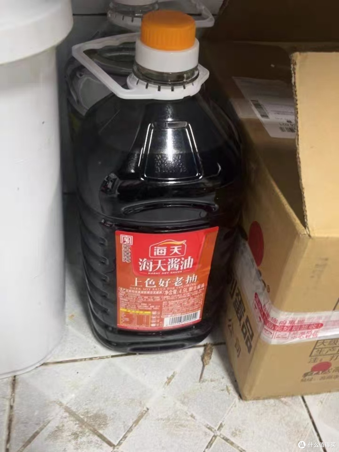 4.9L海天老抽实测:上色红亮不浮不散🍖