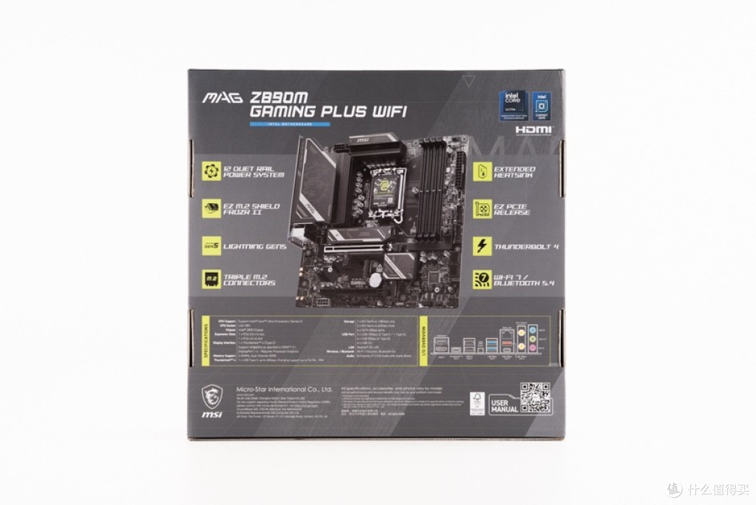 微星 MAG Z890M GAMING PLUS WIFI 小黑龙开箱及装机分享