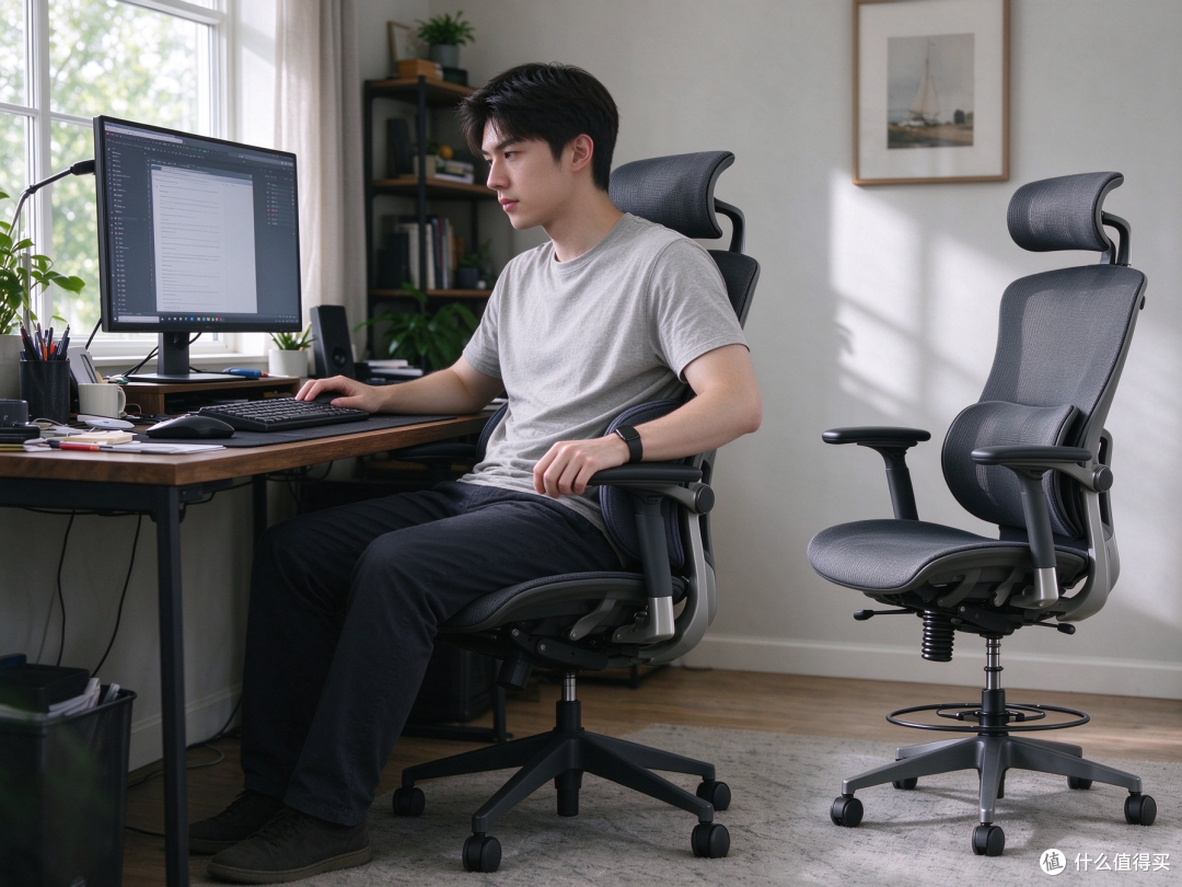 人体工学椅坐得舒服?清闲 OC1pro 深度解析，动态支撑才是关键