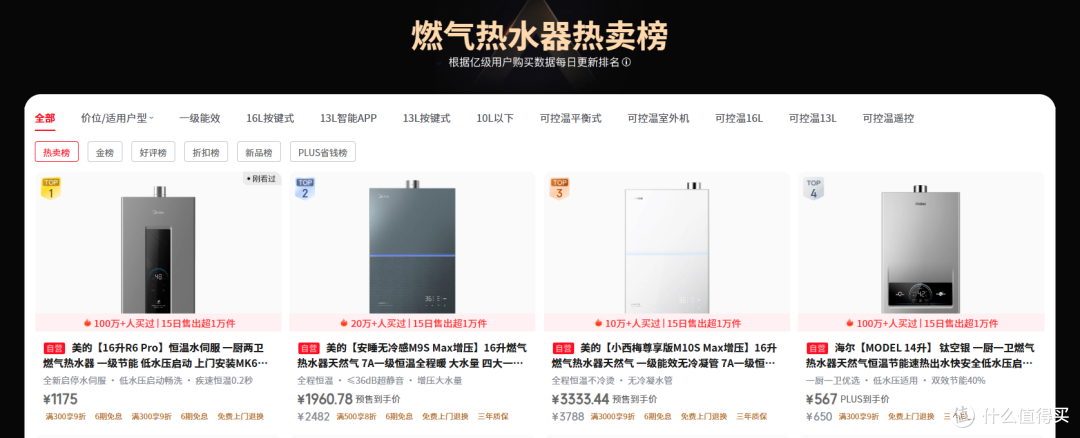 2026年美的燃气热水器怎么选?预算400-4000元,36款主流机型解析