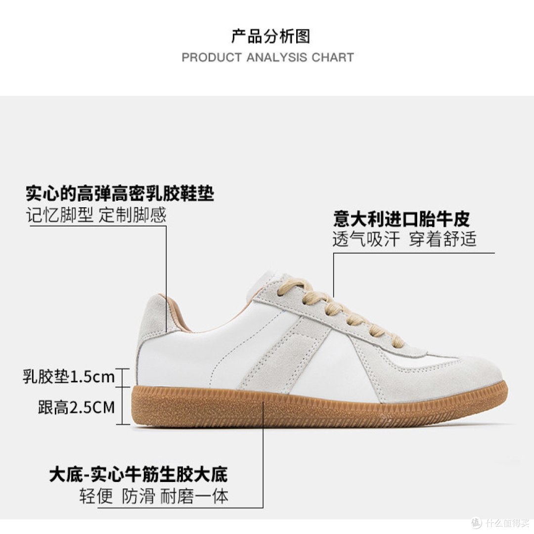 顶版德训鞋男女情侣真皮小白鞋|2026 新款厚底复古休闲板鞋实测