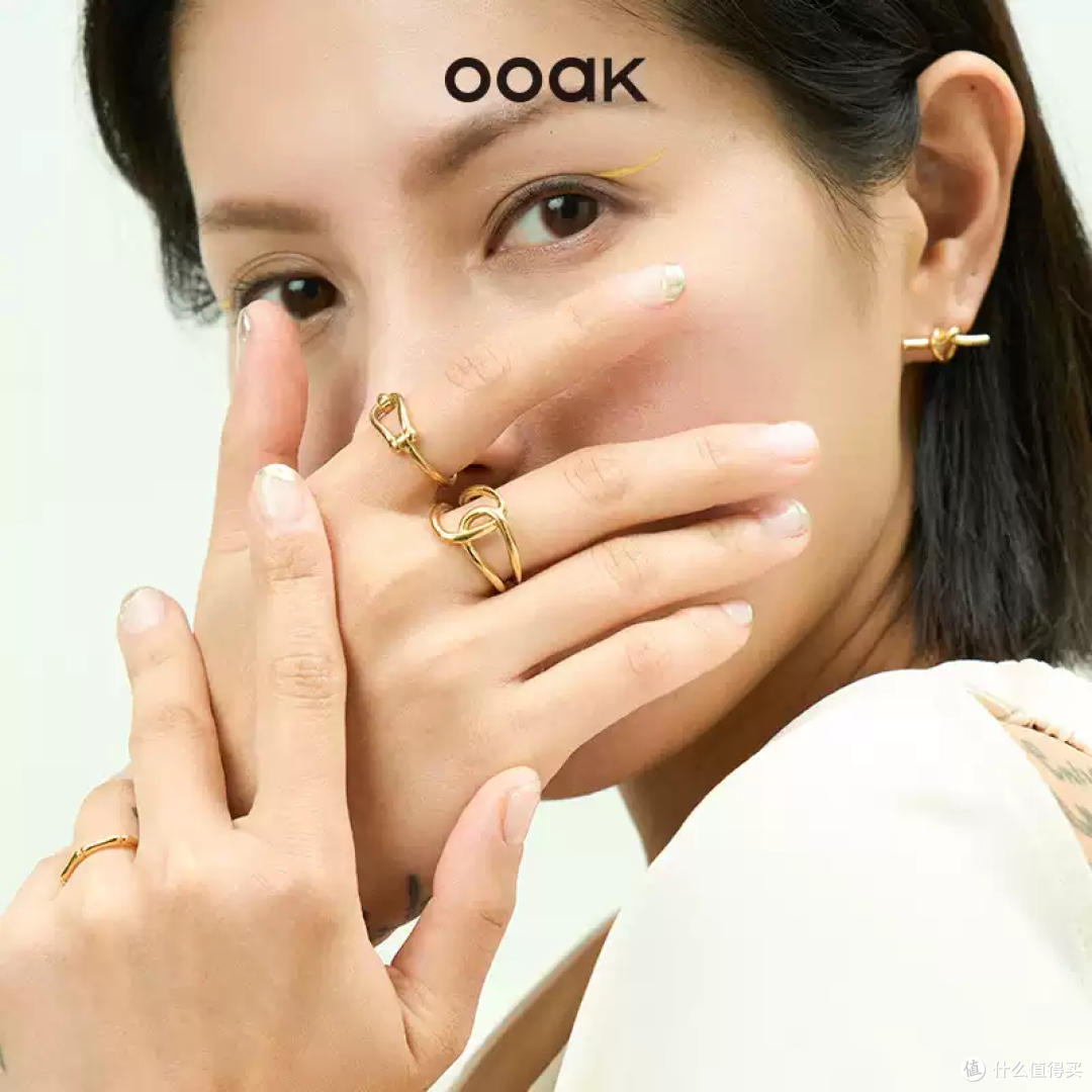 OOAK 双层麻花戒指,叠戴自带高级氛围感