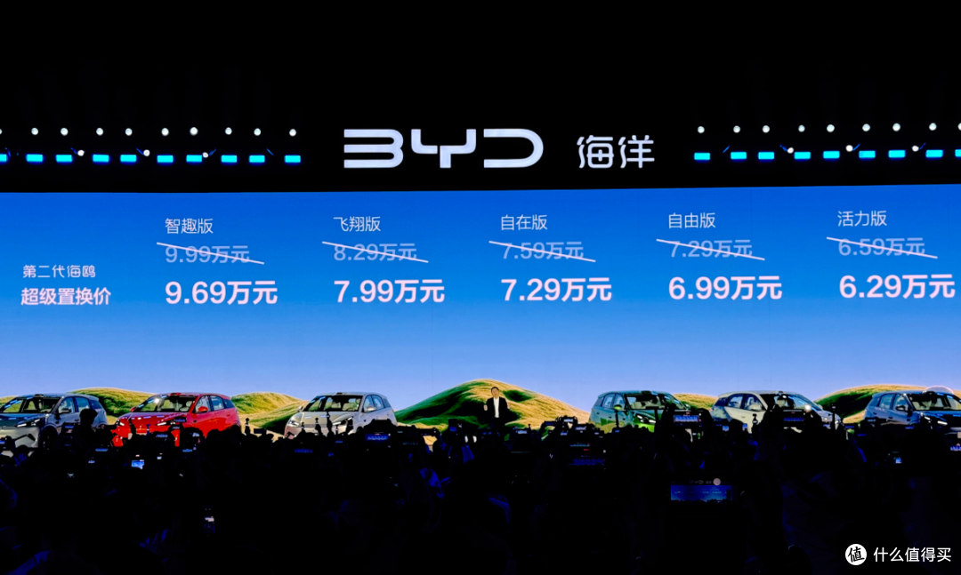 比亚迪第二代海鸥来了,6.59万元起售,这次升级真不小