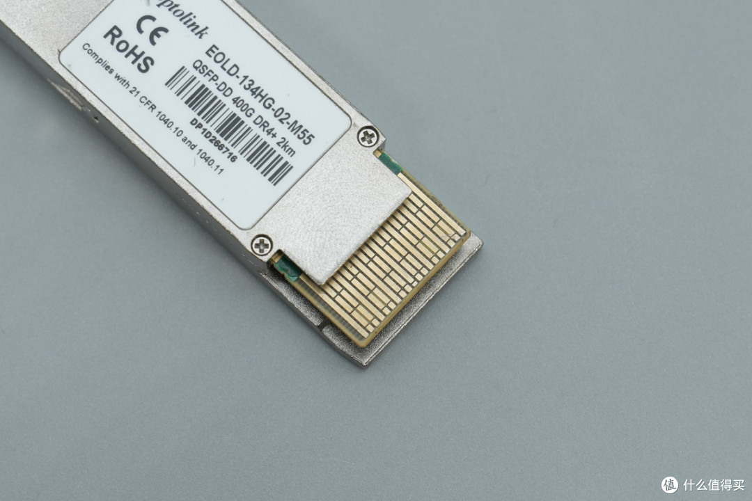 传输距离达2km,新易盛400G QSFP-DD光模块拆解