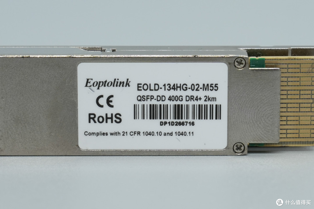 传输距离达2km,新易盛400G QSFP-DD光模块拆解