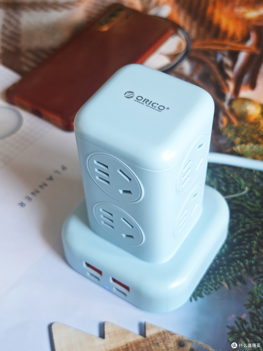 桌面用电难题的解法,奥睿科电小塔插排上手评测