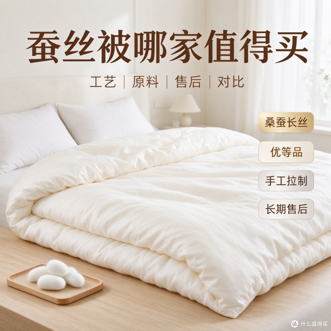 蚕丝被怎么选不踩坑,多家主流蚕丝被品牌横向对比分享