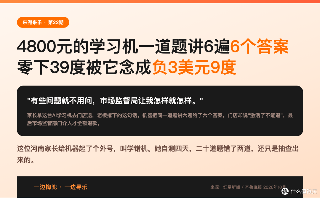 4800元的学习机一道题6个答案,门店说激活不退,最后全额退款